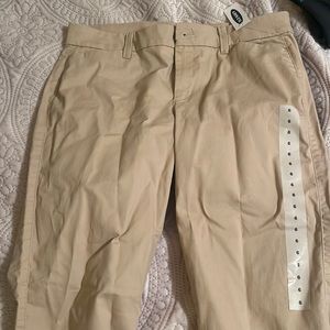 Old Navy khaki pants (skinny)